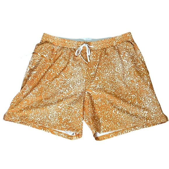 Lululemon Pool Short 7” (Crunch Max Lemon Sorbet Autumn Orange) XL - Picture 5 of 8